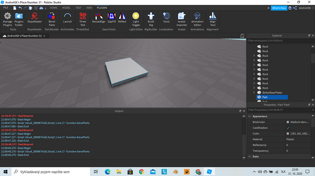 Plugin Bevel Bevel Plugin - Add bevels to parts - Community Resources - Developer ...