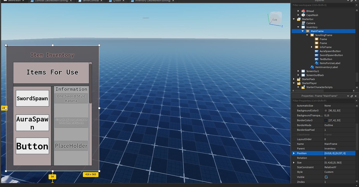 Why is Gui not tweening position? - Scripting Support - Developer Forum ...
