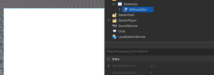 BillboardGui Breaks when child of ScreenGui - Engine Bugs - Developer ...