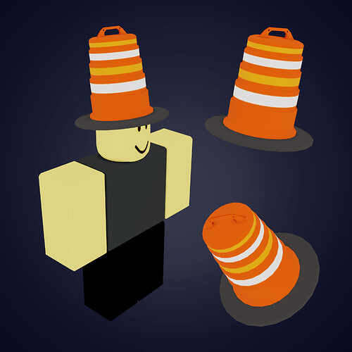 TrafficBarrelHatpng