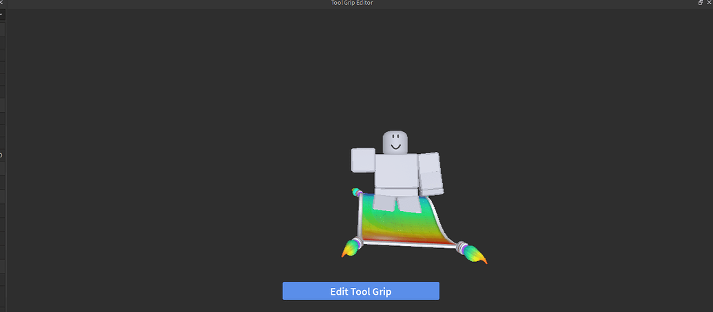 Tool Grip Editor doesnt work - Scripting Support - Developer Forum | Roblox