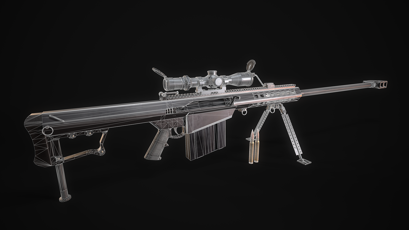 Main Portfolio Piece #2 - Barrett M82/M107 - Creations Feedback ...