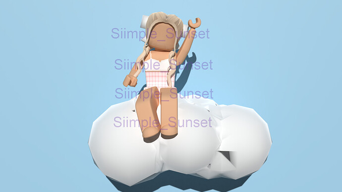 cloud girl