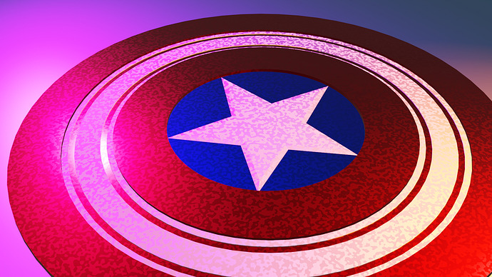 Cap's Sheild More Camo