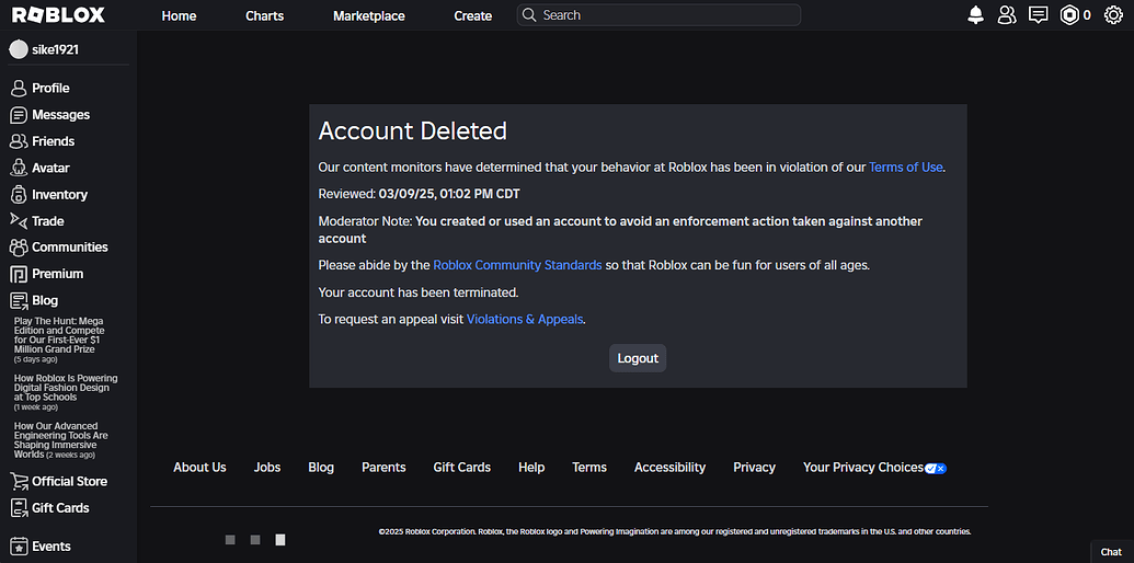 Account unfairly terminated.... twice - Platform Usage Support ...