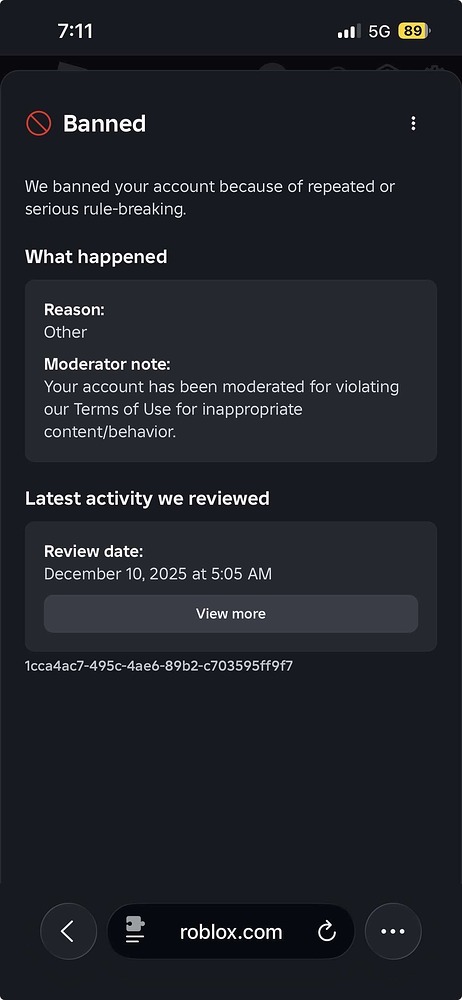 Moderation bug with groups - Other Bugs - Developer Forum | Roblox