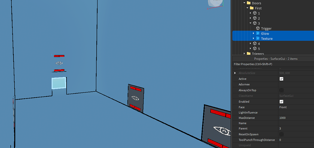 How to stop surface gui from clipping through walls? - Building Support ...