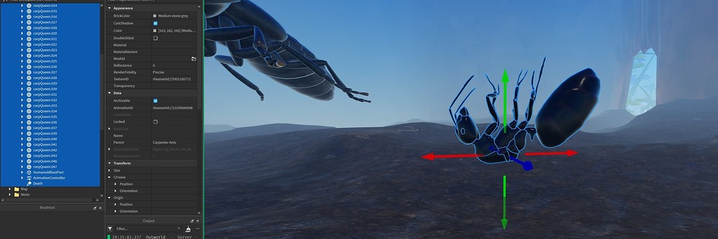 Model floats when I play a death animation - Building Support ...