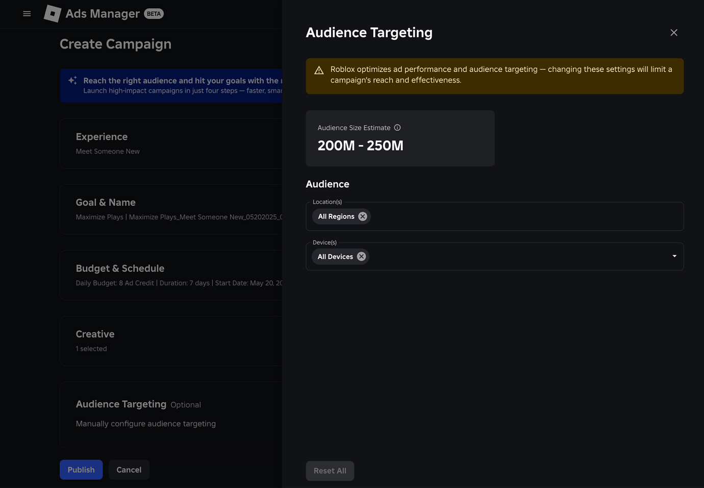 More Ads Manager Upgrades! - Announcements - Developer Forum | Roblox