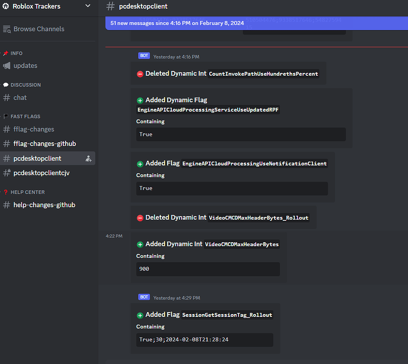Roblox FFlag Watcher - Community Resources - Developer Forum | Roblox