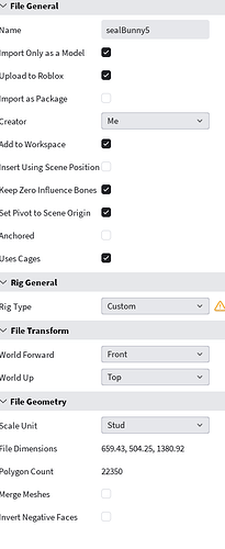 Custom Rigs are Stretched on Import - Studio Bugs - Developer Forum ...