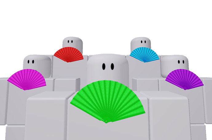 UGC Folding Fan Accessory