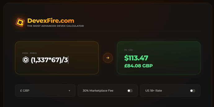 Deb Ex Rates DevexFire - The BEST DevEx Calculator: WITH US 18+ RATES, Supports *ALL ...
