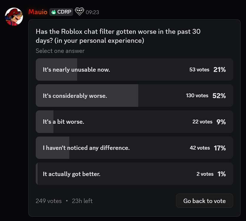 The Chat Filter Randomly Censors Messages And After Doing So Censors 2 834x750 