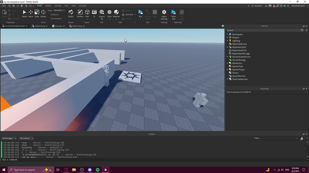 Pathfinding Agent just stops at truss - Scripting Support - Developer ...