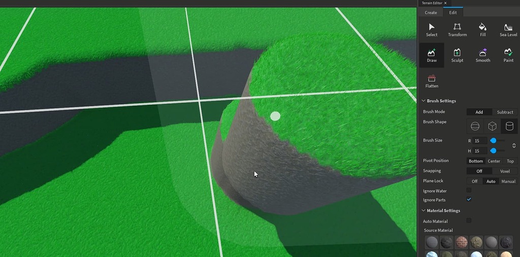 Terrain Widget Plane Lock Issue - Studio Bugs - Developer Forum | Roblox