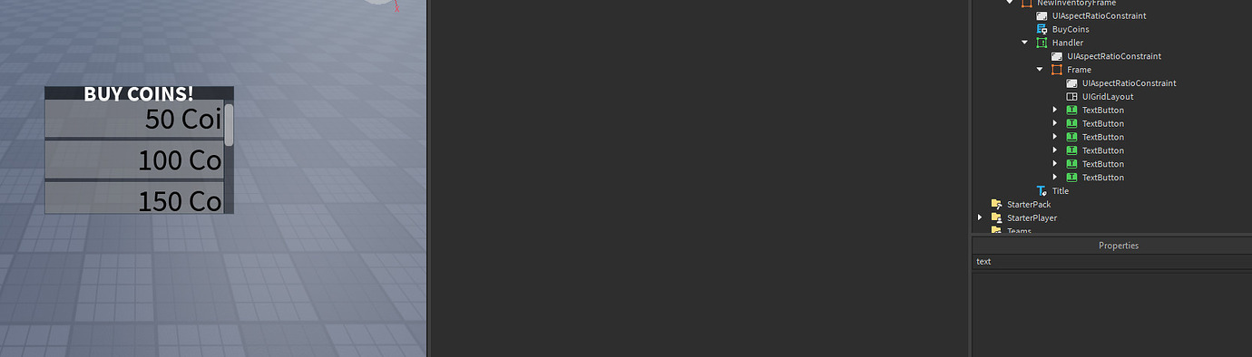 Scrolling Frame Scaling - Platform Usage Support - Developer Forum | Roblox