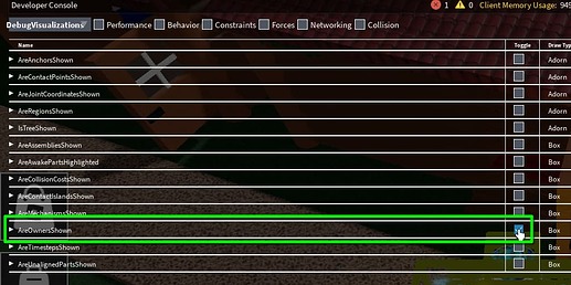Network ownership - Platform Usage Support - Developer Forum | Roblox