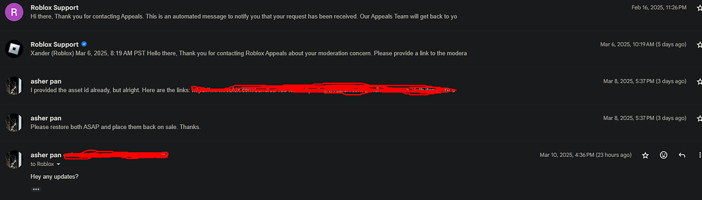 UGC Appeal Takes Over A Month - Platform Usage Support - Developer ...