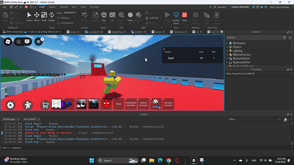 My music zone suddenly not working anymore - Scripting Support ...