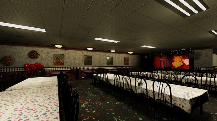 One of a few stages