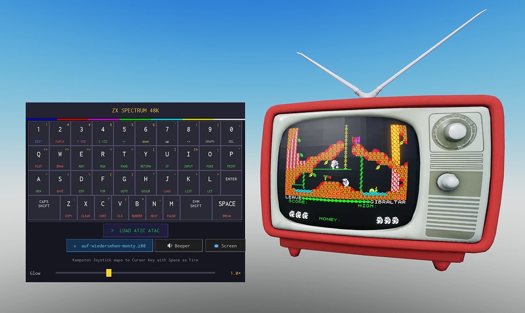 テレビ 8bit EditableImage API 8bit 48k spectrum emulator - Community Resources