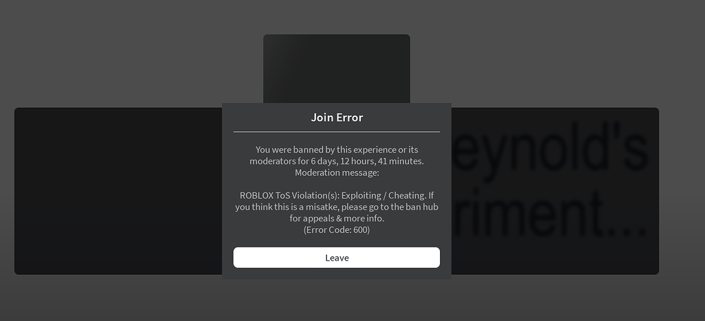 Not showing up in the Ban tab on Creator Hub? - Studio Bugs - Developer ...