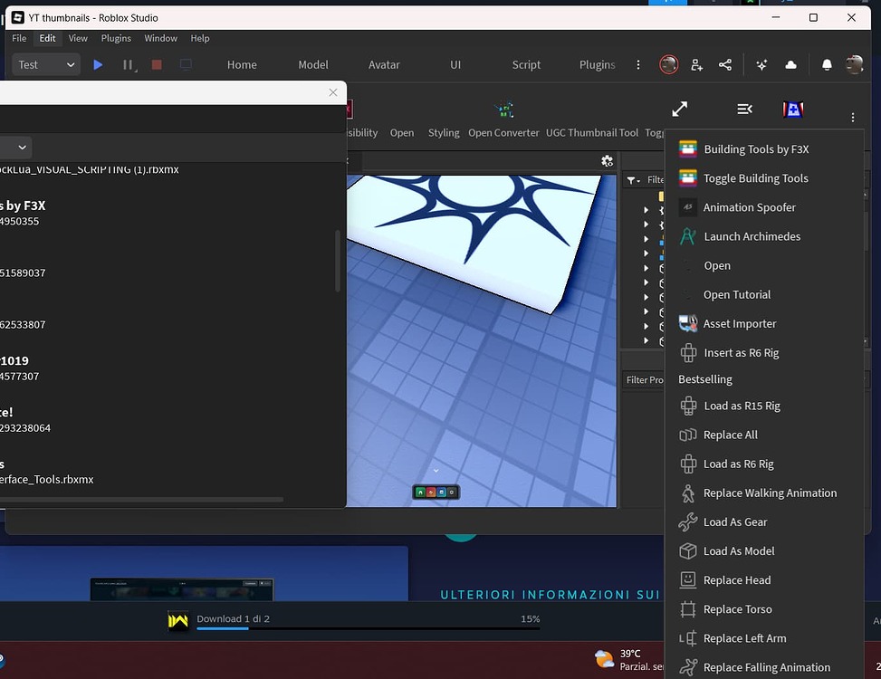 Plugin Problems With The New UI For Roblox Studio Developers - Engine ...