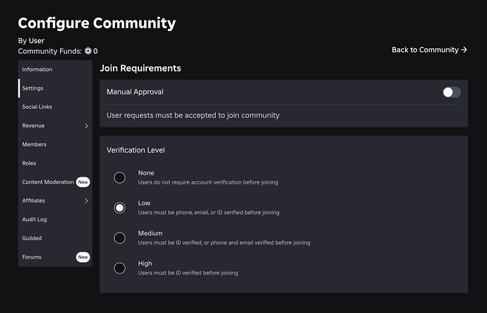 Rowifi Introducing Verification Level for Communities - Announcements ...