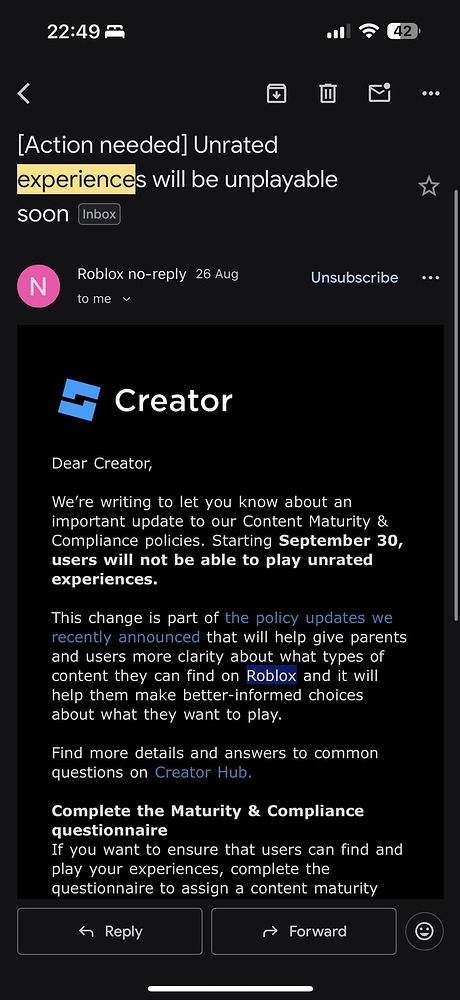 Wrongly banned by an automated system, implying an alt account was used ...