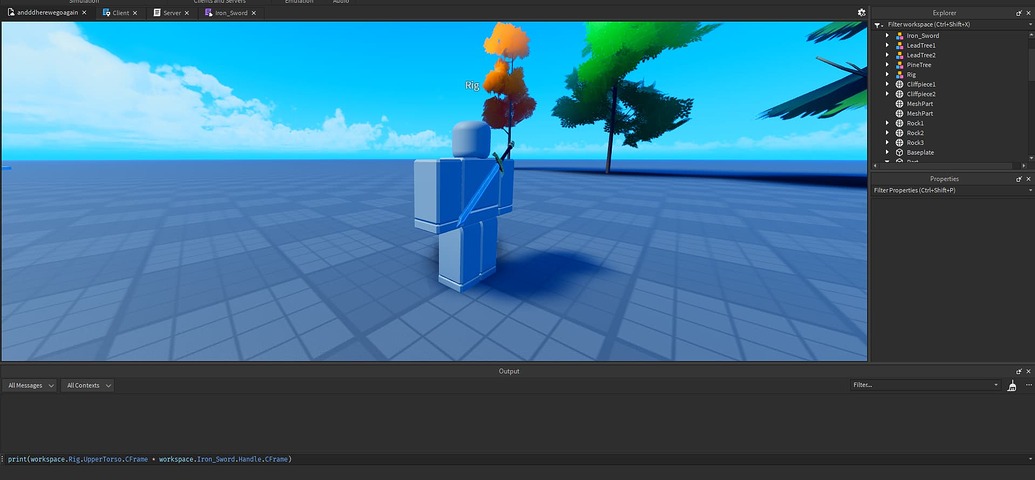 How to Easily get the CFrame I need to multiply by - Scripting Support ...