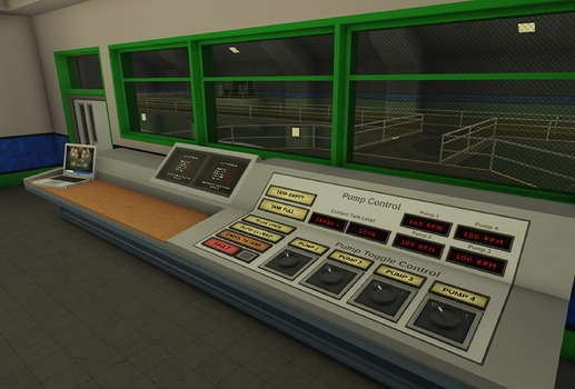 Coolant Pumps Control Room