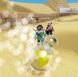 Player slipstreaming behind another player