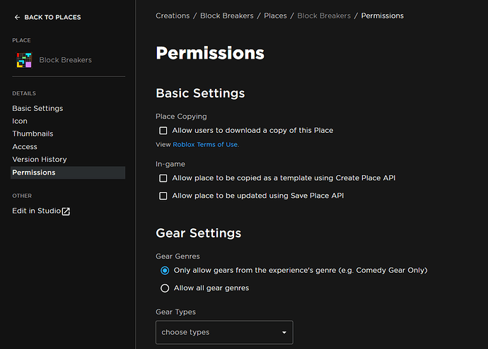 Game:CreatePlace error: HTTP 403 - Scripting Support - Developer Forum ...
