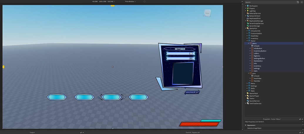 UI Not Scaling appropriately after sending it - Art Design Support ...