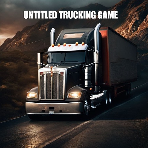 Untitled Trucking Game Game Logo Attempt 3
