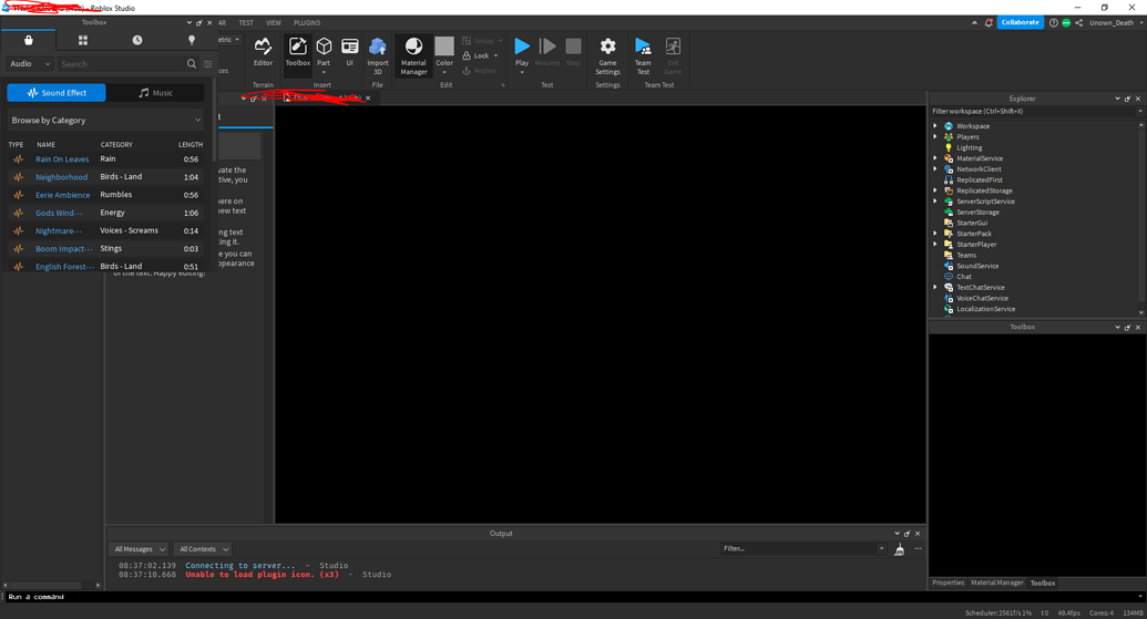 Roblox studio UI Glitch - Platform Usage Support - Developer Forum | Roblox