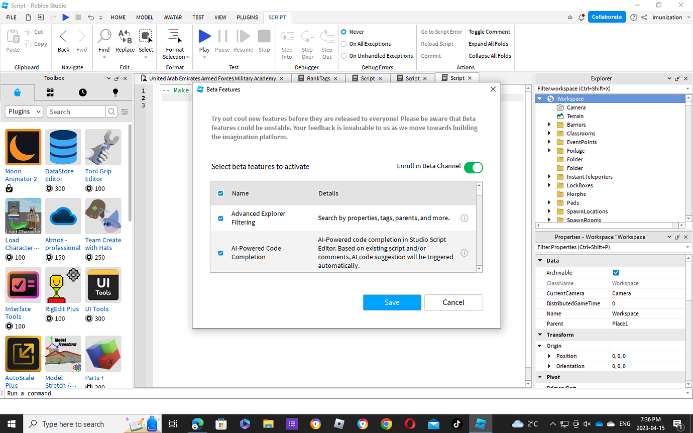 Help with the Roblox AI - Scripting Support - Developer Forum | Roblox