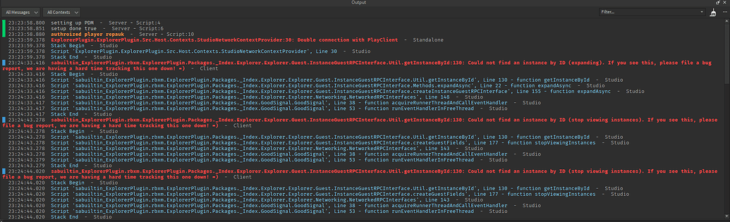Console error telling me to file a bug report - Other Bugs - Developer ...