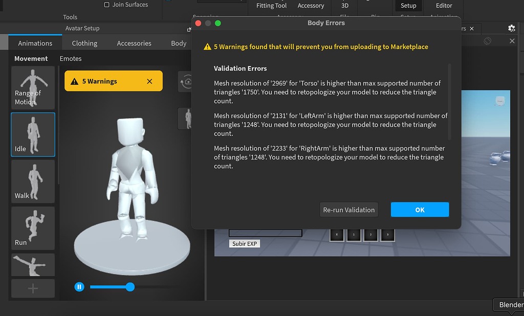 Auto Setup feature never works on custom rig - Platform Usage Support ...