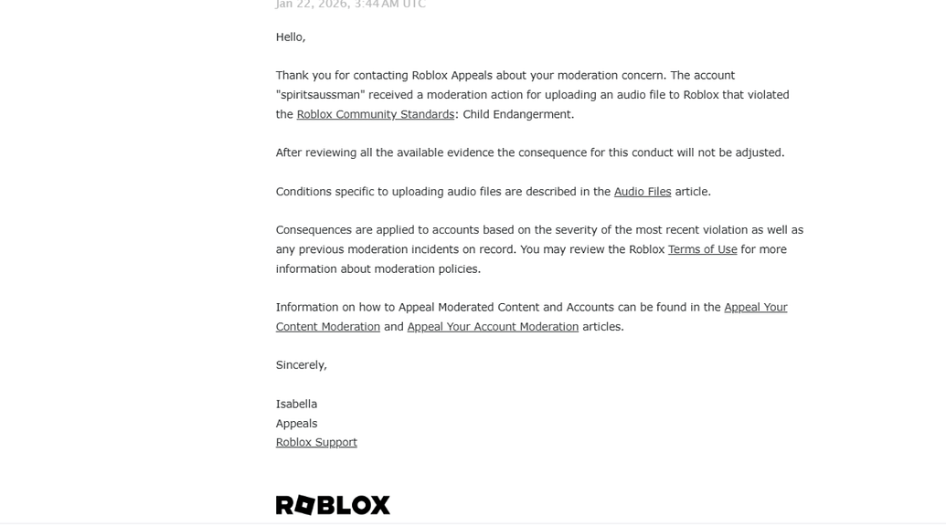 Moderation After Approved Asset Appeal Account Still 2 1035x576 