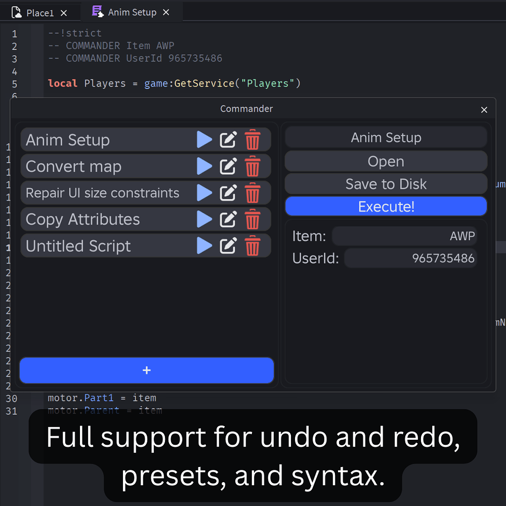 Commander - Advanced Command Bar - Community Resources - Developer ...