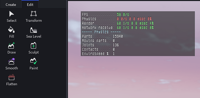 Using terrain tools degrades FPS and causes stuttering - Studio Bugs ...