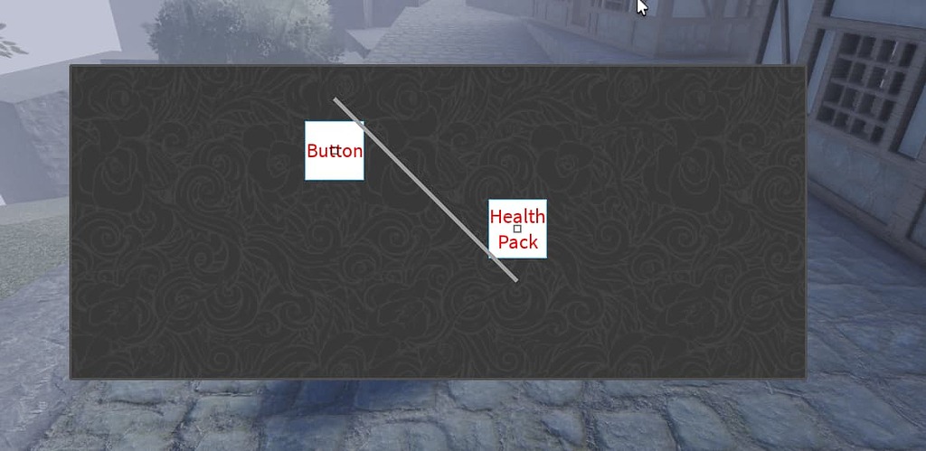 Issue with drawing a line connecting 2 frames - Scripting Support ...