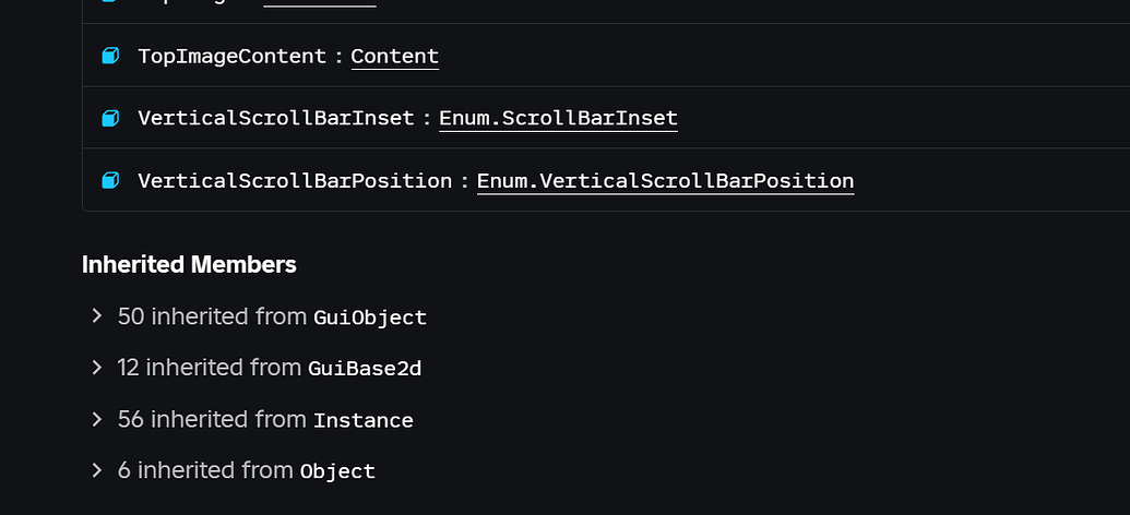 Feedback on "ScrollingFrame" - Documentation Issues - Developer Forum ...