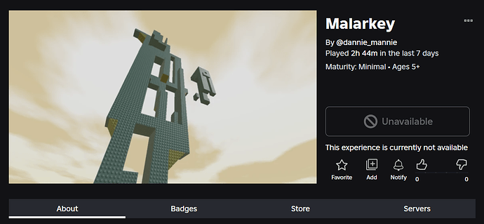 2025-11-05 01_08_49-( ✦ ) Malarkey - Roblox and 14 more pages - Personal - Microsoft​ Edge