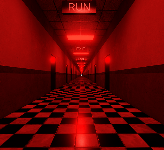 "THERE'S SOMETHING CHASING ME.. I NEED TO RUN NOW!"