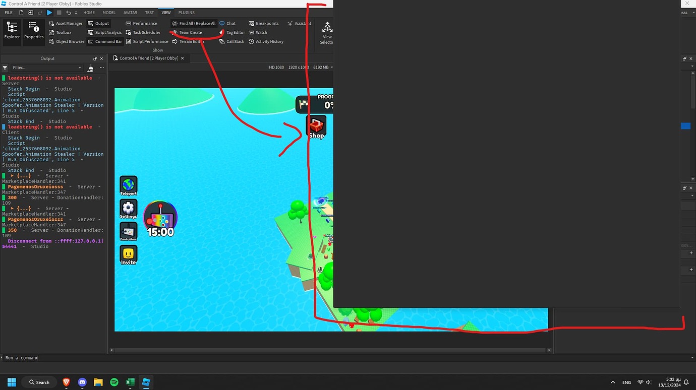 Roblox Studio application frame issue - Platform Usage Support ...