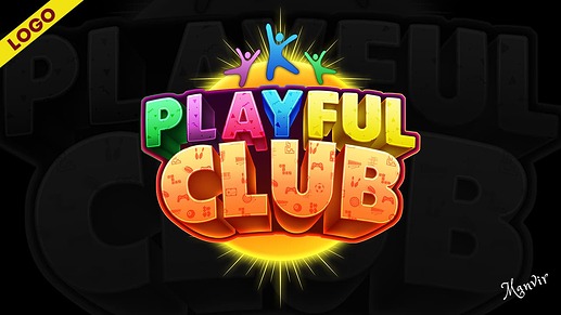 Playful Club Logo watermarked