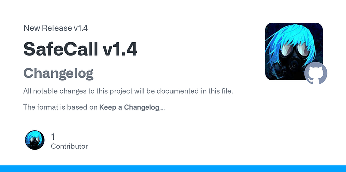 [V1.4] SafeCall Framework - Page 2 - Community Resources - Developer ...